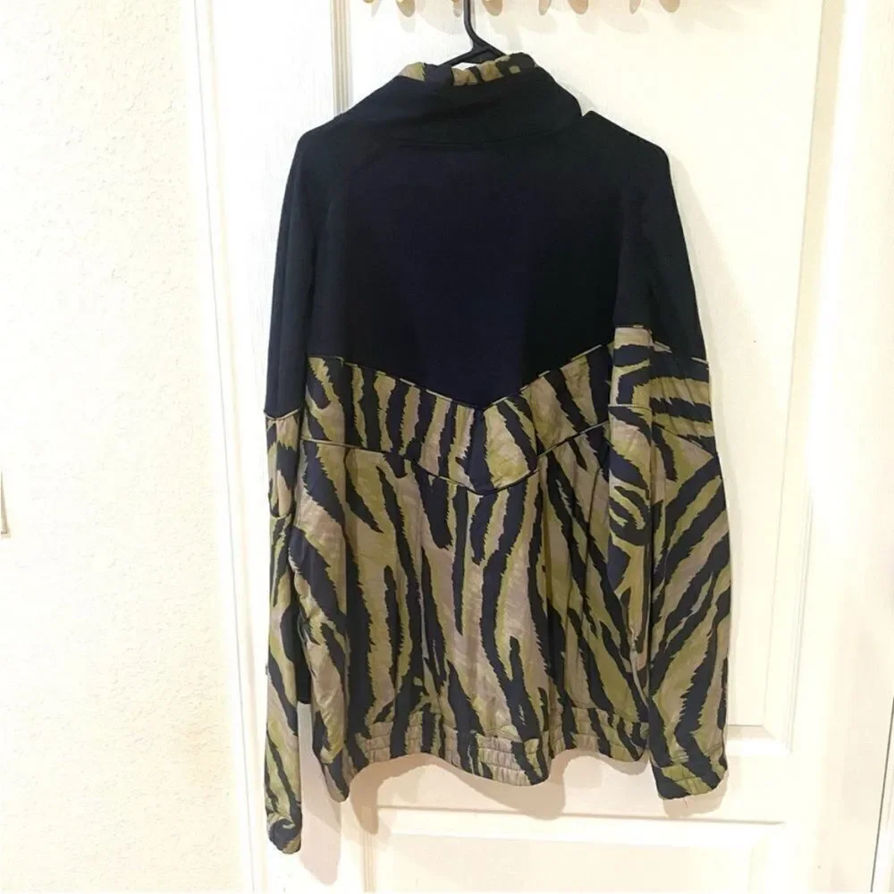 NWOT Free People 3/4 zip pullover size large - Picture 7 of 7